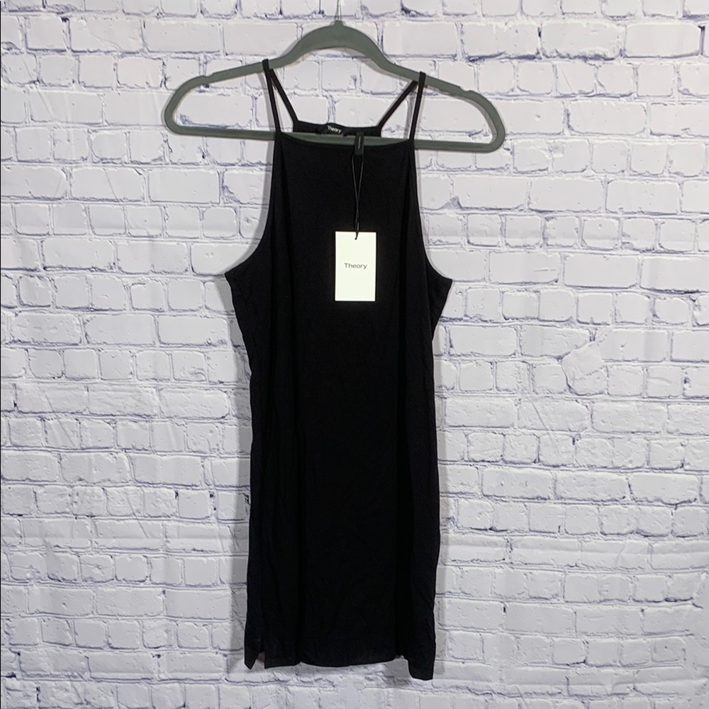 Theory Black Mini Dress NWOT